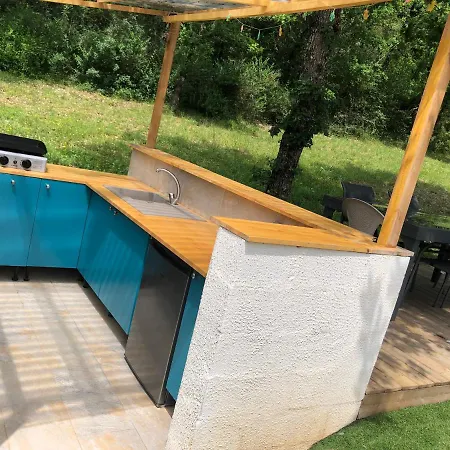 Le Refuge des Écureuils- Villa avec piscine privée&climatisation à Prayssac *